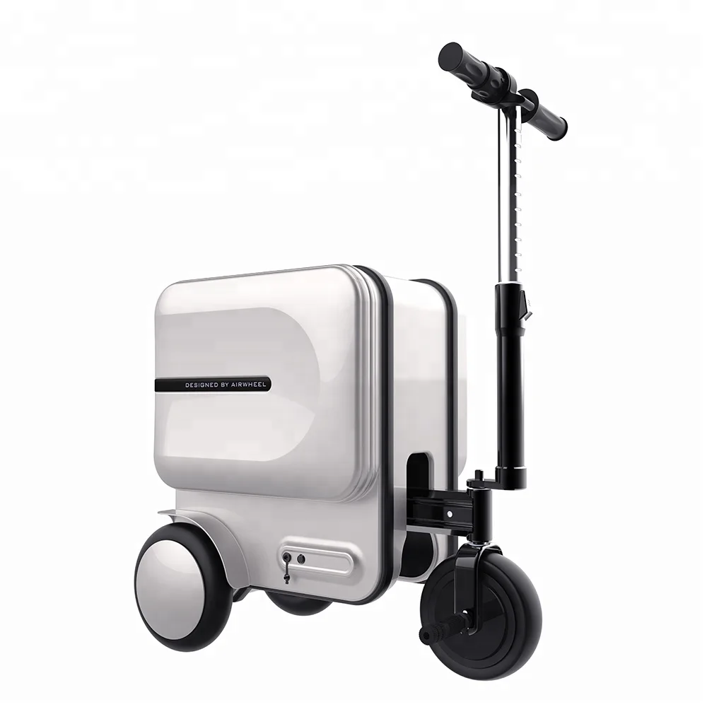 

Super september promotion Airwheel smart wheeled luggage scooter, Black/silver