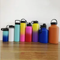 

Hotsale Various Color Powder Coating Double Wall Hydro Stainless Steel Vacuum Flask Water Bottle