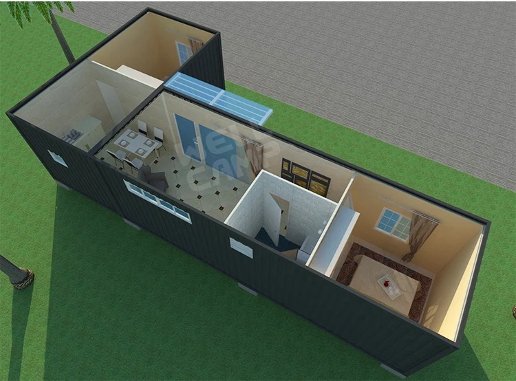 Low Cost Modern Container Construction 2 Bedroom Modular Homes 3d Container House Design View 2 Bedroom Modular Homes Wellcamp Product Details From