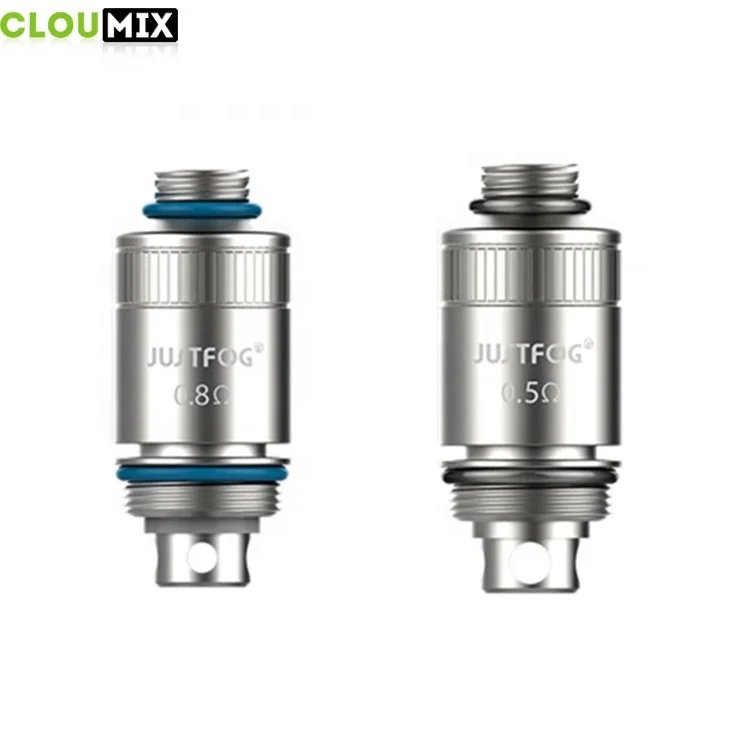 

Hot sale tank heating coil Justfog FOG1 replacement coil with 0.5ohm/ 0.8ohm resistance