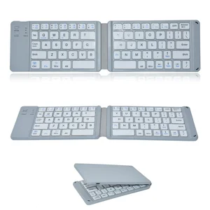 Ultra Slim Foldable Bluetooth Keyboard Tablets & Phones