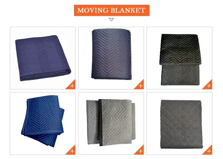 Waterproof Furniture Moving Blanket 100 Recycled Cotton Moving Pad W