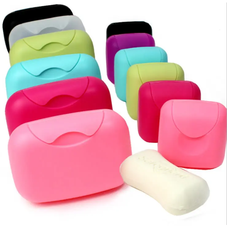 Hot sale Cheap colorful plastic travel soap box
