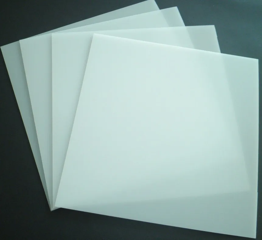 
polystyrene light diffuser sheet white 1mm 