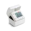 Features easy to place "pinch to open" cuff Blood Pressure Monitor