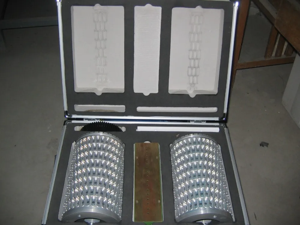 
Aviation Aluminum Softgel Capsule Die roll tooling Softgel Mold cuter for paintball with wedge 