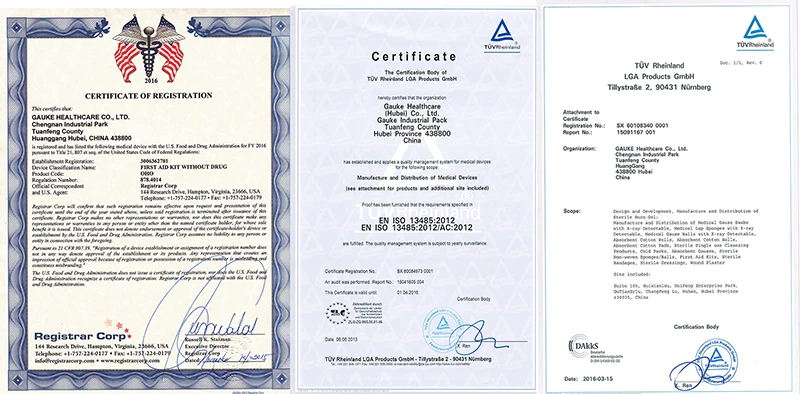 certificates