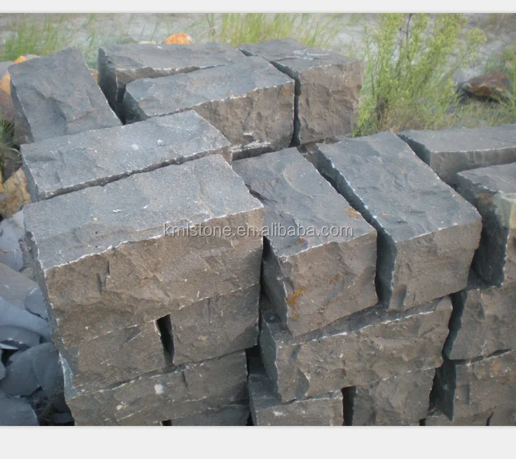 Natural Black Basalt Rock Stone For Sale