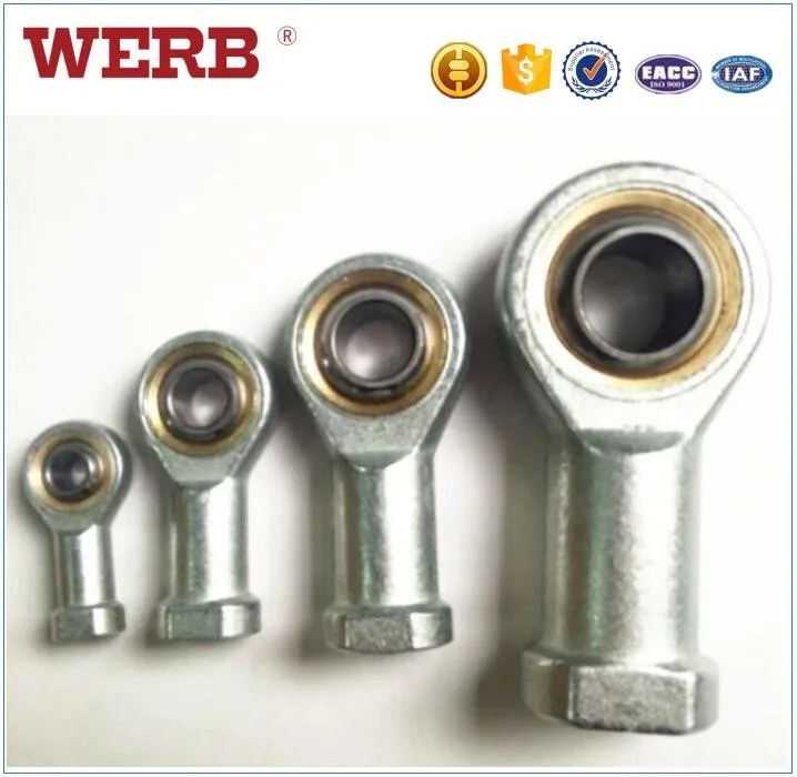 Self-lubricated plastic metric rod ends ball joint swivel bearings