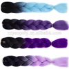 Synthetic hair hair extensions 24'' expression hair braids for sale