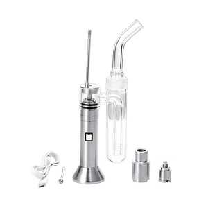 Image of China wholesale Crossing poseidon vape vaporizes accessories portable glass smoking water pipe bubbler
