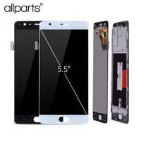 

AMOLED Original Display For Oneplus 3 3T LCD Touch Screen with Frame Replacement For Oneplus 3 3T Display A3000 A3003