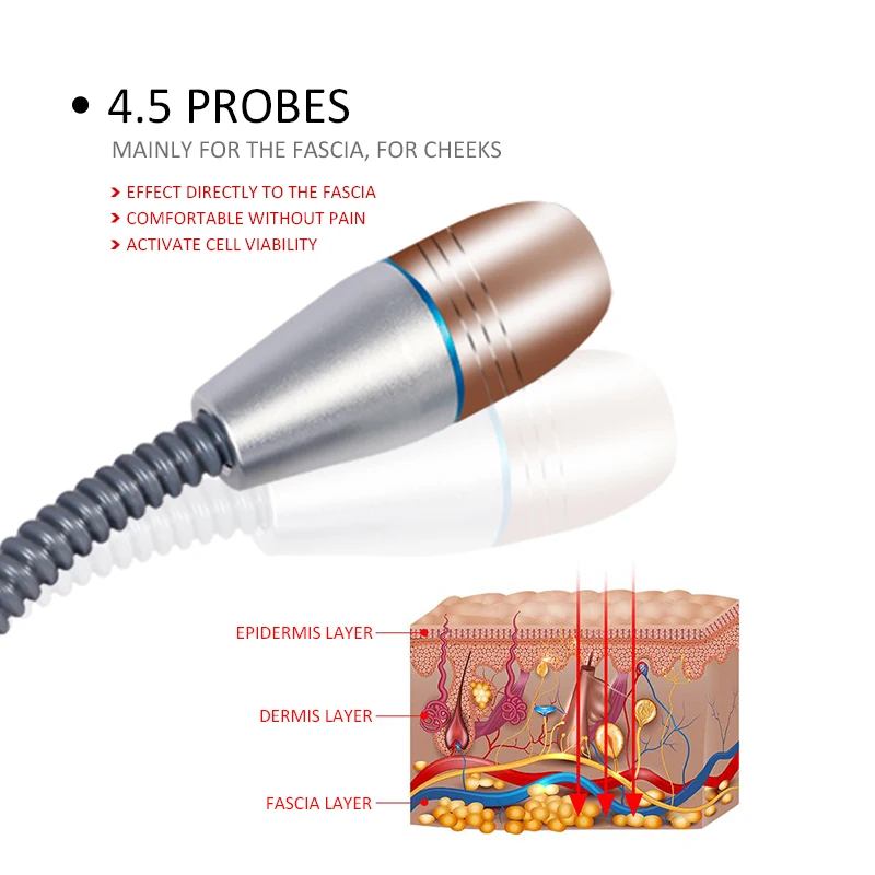 High quality V-Max anti aging beauty equipment ultrasound wrinkle remover machine for face lifting wrinkle removal