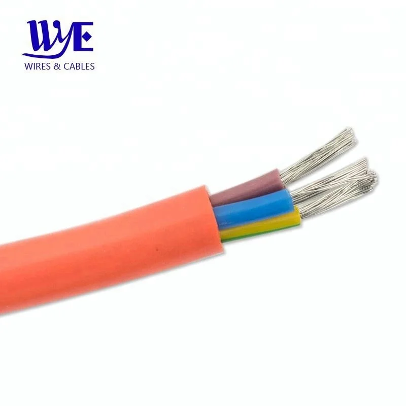 5 core cable 5*0.75mm multicore silicone cable insulated wire
