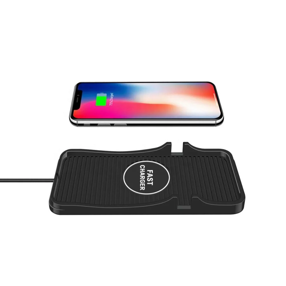 

Mobile phone qi wireless charger for iPhone X Fast Wireless Charger for Samsung Galaxy a8 S8 S8 Plus S7 S6 Note 8 OEM, White