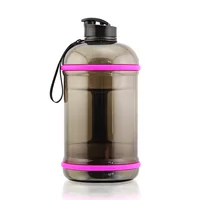 

2019 BPA free large capacity half gallon gym sport water bottle PETG