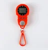 Cheap plastic LED display mini portable keychain talking clock