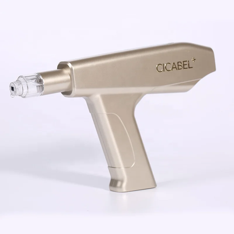 

glow meso injector no needle mesotherapy device hyaluronic pen gun skin care anti aging skin serum beauty machine, Transparent