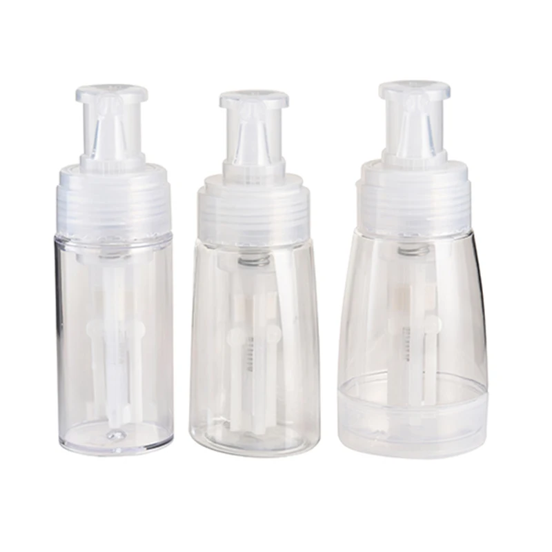 110ml 140ml 180ml Powder Plastic Bottle With Sprayer Plastic Talc