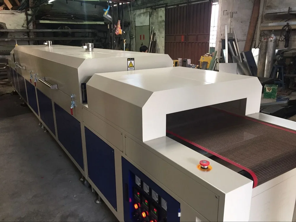 Infraredray Lamp Conveyor Tunnel Dryer For Tshirt Screen Printing