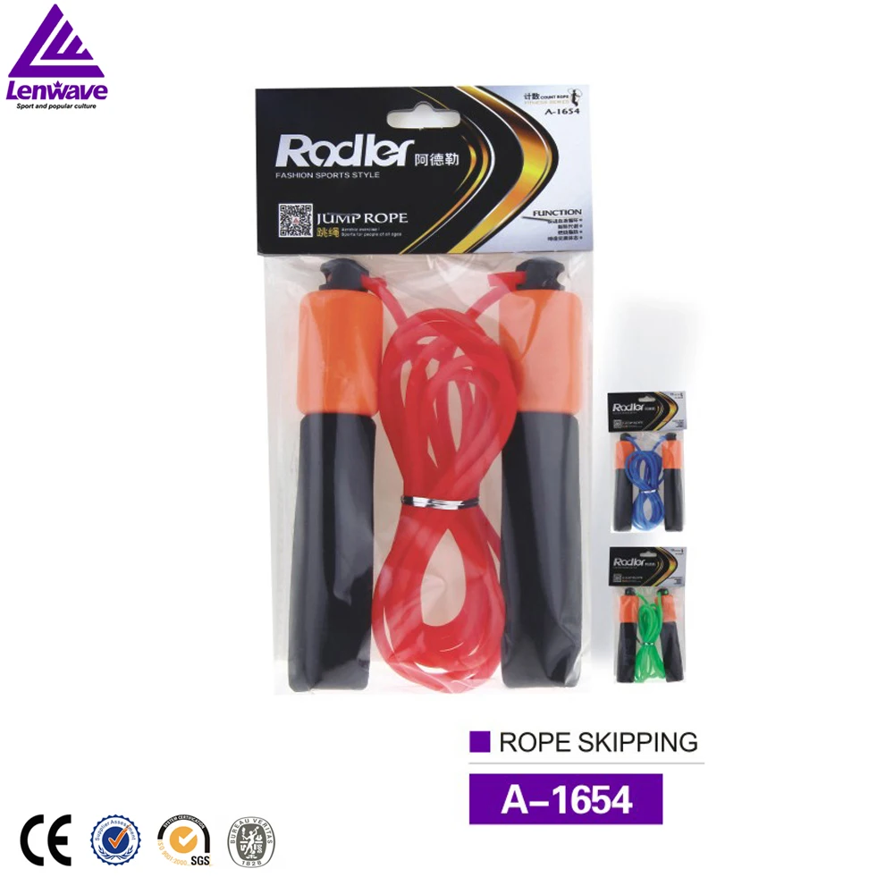 

Rodler brand Factory direct selling crossfit plastic hand nylon jump rope