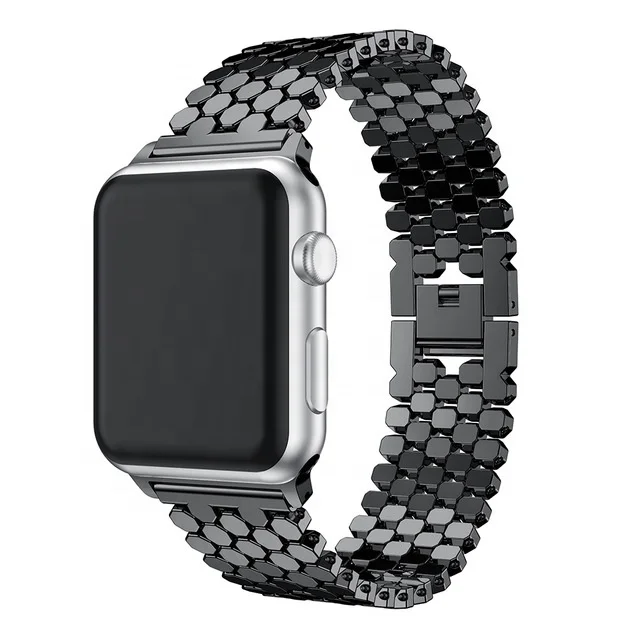

For Apple Watch Band 38mm 42mm 40mm 44mm Stainless Steel Strap Link Bracelet Band
