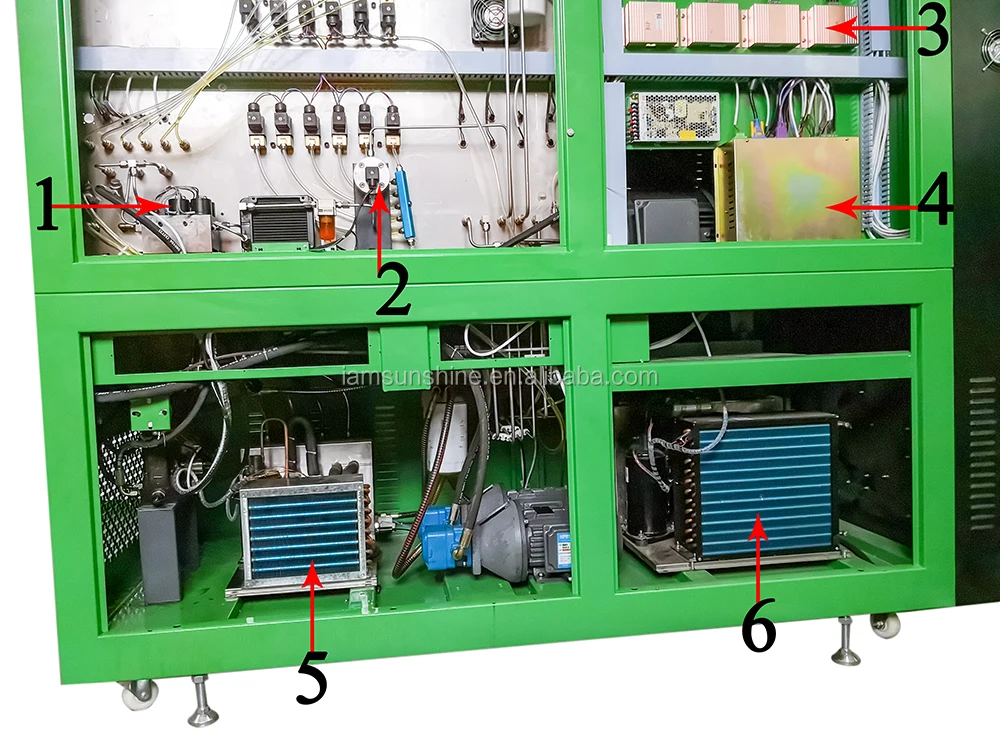Crs728c Diesel Fuel Injector Pump Multifunctional Test Bench With Function Of Eui Eup Cam Box