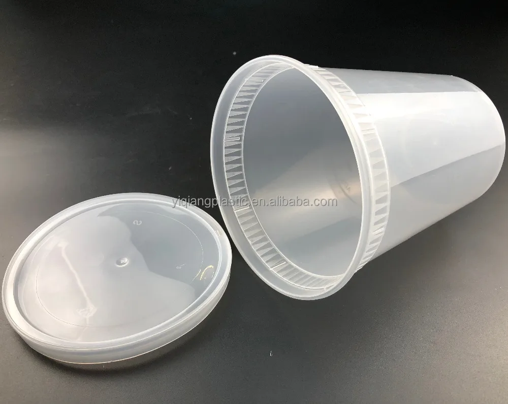 
disposable plastic pp plastic cup/soup cup with lid 