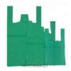 clear plastic bag with vest handls for snack food packing