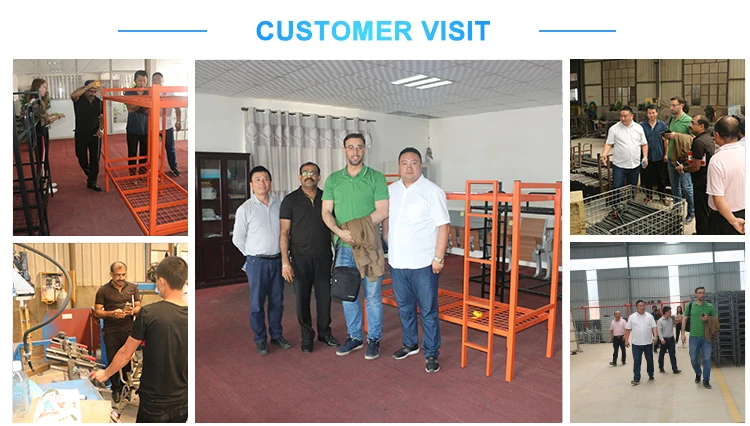 school furniture metal bunk bed steel student dormitory bed