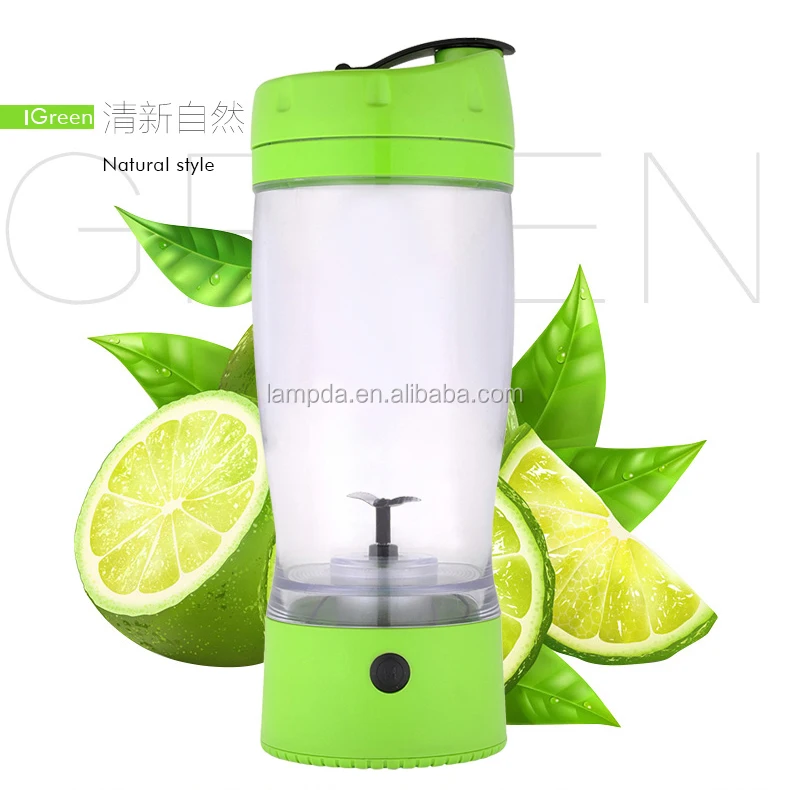 

innovation 2019 rechargeable water vortex bottle usb electric shaker protein bottle