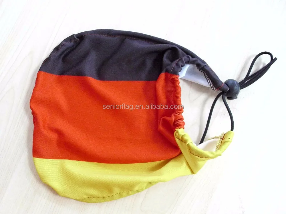 Wholesale cheap elastic polyester Poland flag car side mirror cover sock details