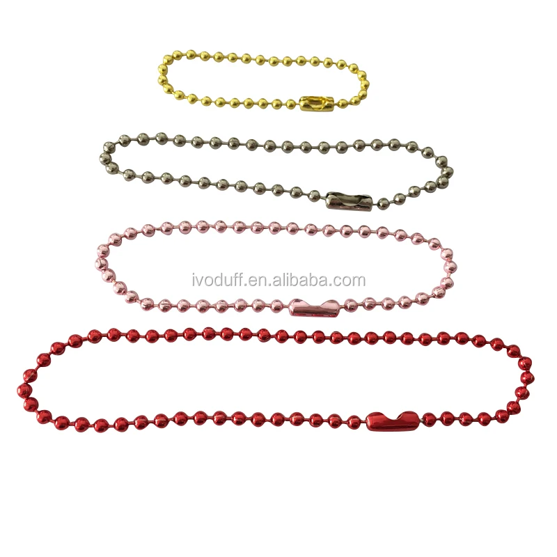 colored ball chain