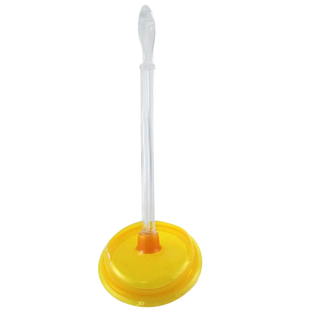 Large 7 for efficient Suction! Precision Pressure Original Bathroom Toilet Plunger Suction Cup with Long Wooden Handle Fix Clogged Toilets