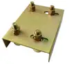 sliding gate rollers ,two rollers bracket
