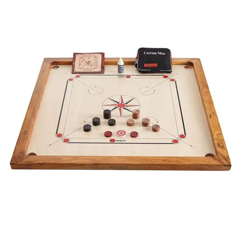 Carrom Board Game Pieces Coins Striker 8mm Large Full Adult