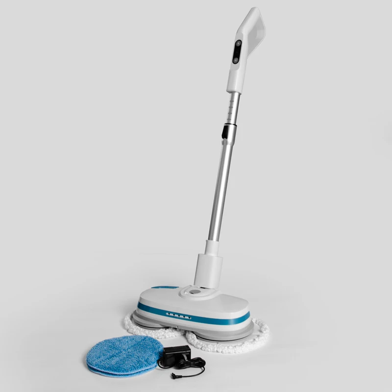 

Eco-Friendly electric wireless mop wet tile easy life, Main white with light blue