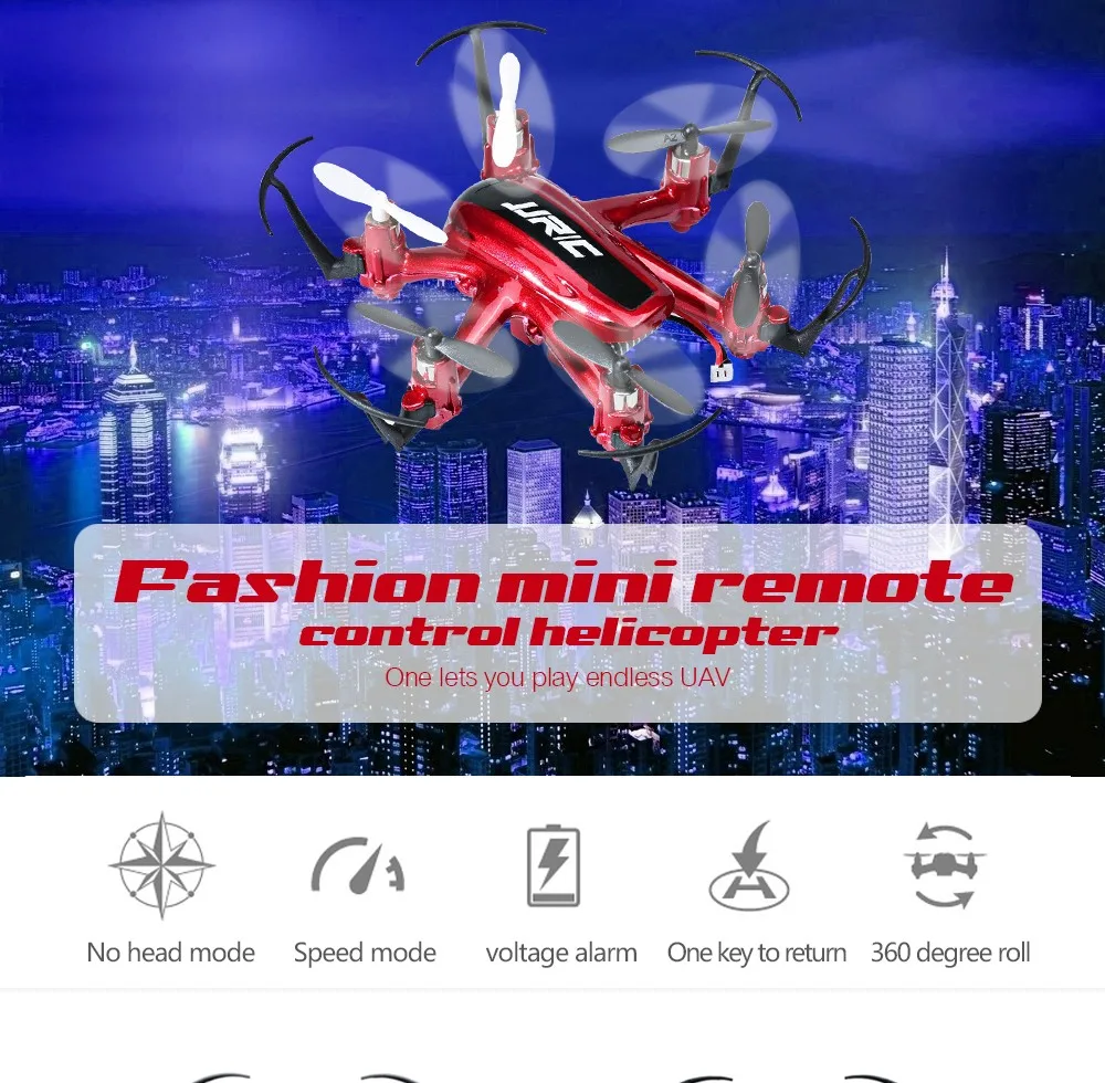 Jjrc H20 Mini Rc Drones 2.4g 6 Axis Gyro Micro Quadcopters Professional