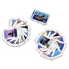 Party Game Items Customized Size 4 Colors Printed Premium High Quality Business Flash Cards Printing Plastic Poker Card