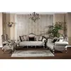 professional sofa manufacturer classic silver edge fabric home sofa