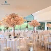 trees for indoor wedding decoration plastic Cherry Blossom tree centerpieces for wedding table