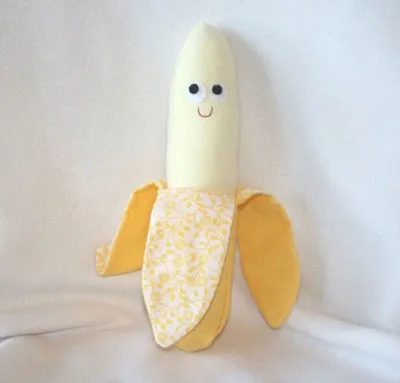 big banana soft toy