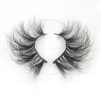

full strip lashes long private label mink eyelashes 25mm 30mm d curl 6d mink eyelash extension lash packaging box no logo