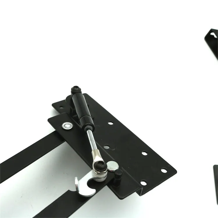 Manual Pneumatic Lifting Folding Coffee Table Mechanism Space Saving