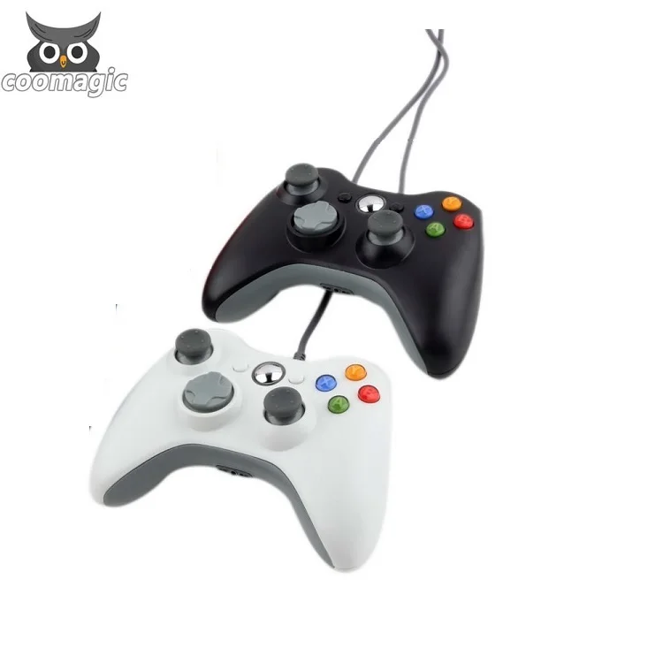 

Hotsale USB afterglow controller for xbox 360 wired joystick board, Black+red+blue+white