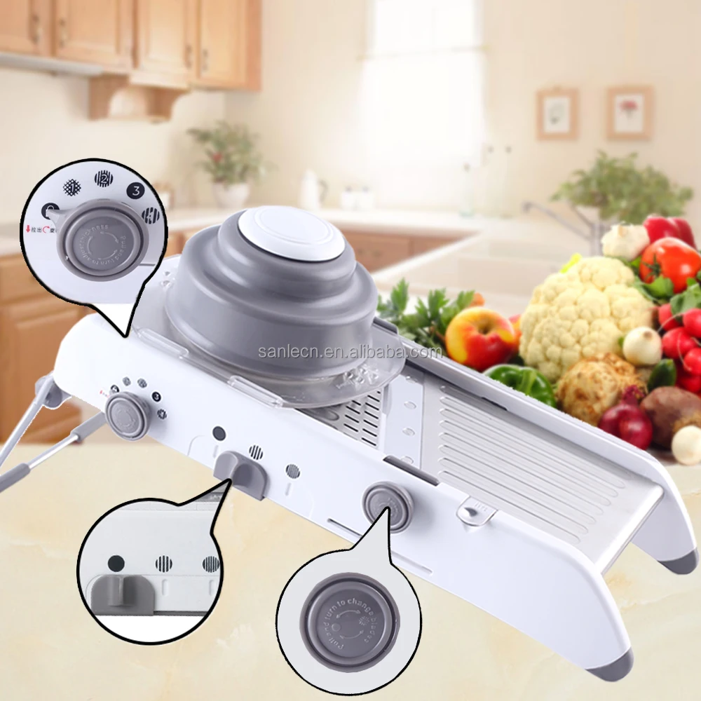 

LEKOCH 2016 new kitchen accessories onion cutter veggie slicer chopper with 304 Stainless Steel Blades LS-1022, Gray