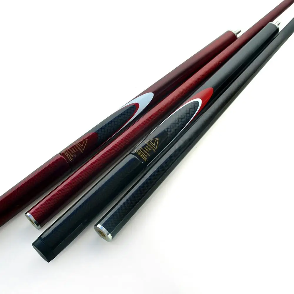 

3/4 Carbon Fiber Graphite billiards Snooker Cue of 17oz 9.5mm Tip