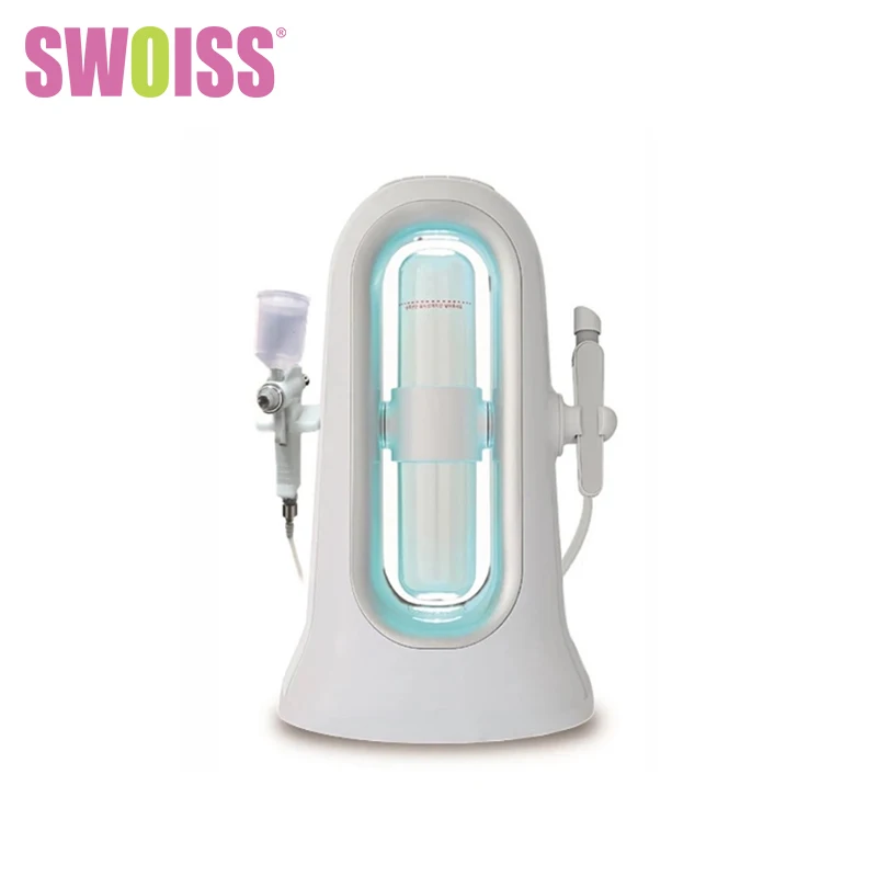 Hydra korean facial mist spray facial machine with led