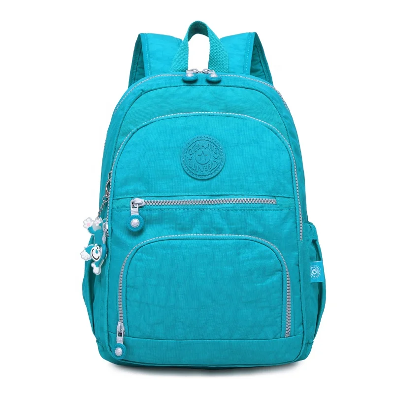 

Simple Design Travel Leisure Washed Nylon Men Women Shoulder Backpack School Backpack