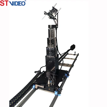 camera jib telescopic crane flexible vertical tv station equipment broadcasting shooting arrival studio larger film